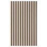 Acoustic Slat Wall Panel Mid Oak 240x60cm Image 2