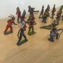Vintage Lead Britains native North American Indians Image 3