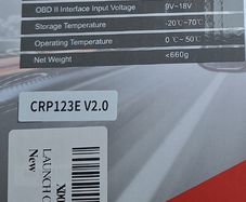 Launch crp123E version 2