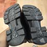 Women's Leather Ankle Chunky Boots Image 5