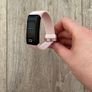 Silvercrest Pale Pink and Black Fitness Activity Tracker Watches Image 2