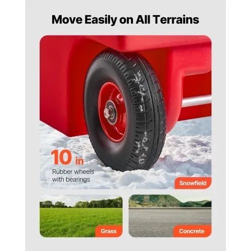 Diesel Transfer Tank, 32 Gallon, Portable Kerosene Tank with 12V DC 10GPM Electric Transfer Pump, 13 ft Delivery Hose & Self-sealing Nozzle