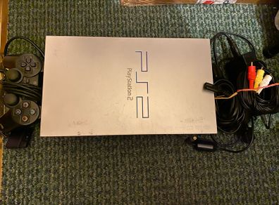 Playstation 2 PS2 with Controller, Charger and AV Cables
