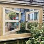 Garden mirror reflection window Image 5