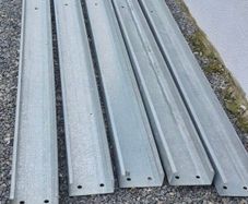 galvanized purlins