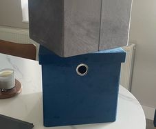 2 storage boxs