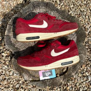 Premium Nike Air Max 1 Gym Red Sail Gum