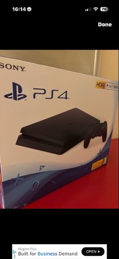 New ps4 console brand new sealed box