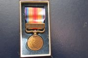 Japanese China Incident Medal 1937.Bronze medal in case.