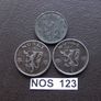 Norway WWII. Zinc issues.  Three Coins (1941-1943) Image 2