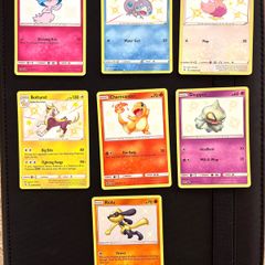Pokemon Shiny Vault Set 7 Cards Charmander Riolu Ralts Sobble Shining Fates SV122 NM