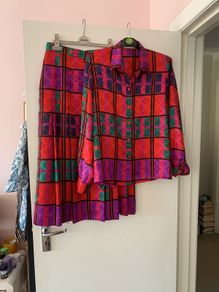 vintage shirt and blouse set