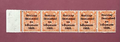 Ireland Thom Overprint Feb 1922 2d Orange variety R over S and R over Se