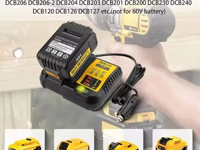 DeWalt car charger
