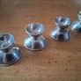 Midcentury Modernist Sterling Quail Egg Cups Image 2