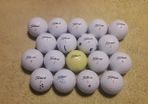 18 Titleist Trufeel Golf balls