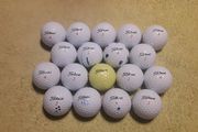 18 Titleist Trufeel Golf balls