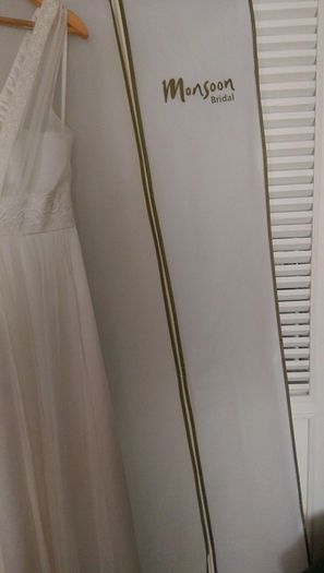 Monsoon bridal wedding gown