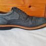 clarks atles brougues Size 11 eu 46 blue suade Tiny bit of fading Overall in good condition Image 10