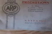 militaria??:ARP cigarette card book