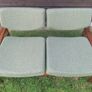 Mid Century Vintage Crannac Bunbeg Two Seater Settee Image 3