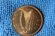 1968 Irish penny 1d pingin