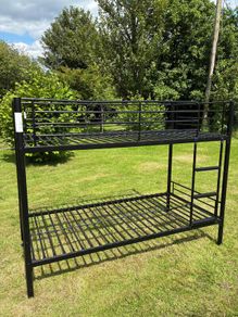 Sturdy metal bunk beds