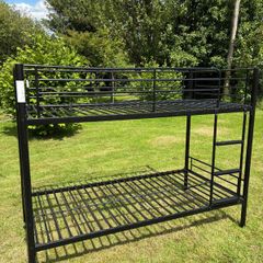 Sturdy metal bunk beds