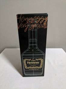 Hennessy Cognac Very Special Black Gold Limited Edition  BOX and Bottle