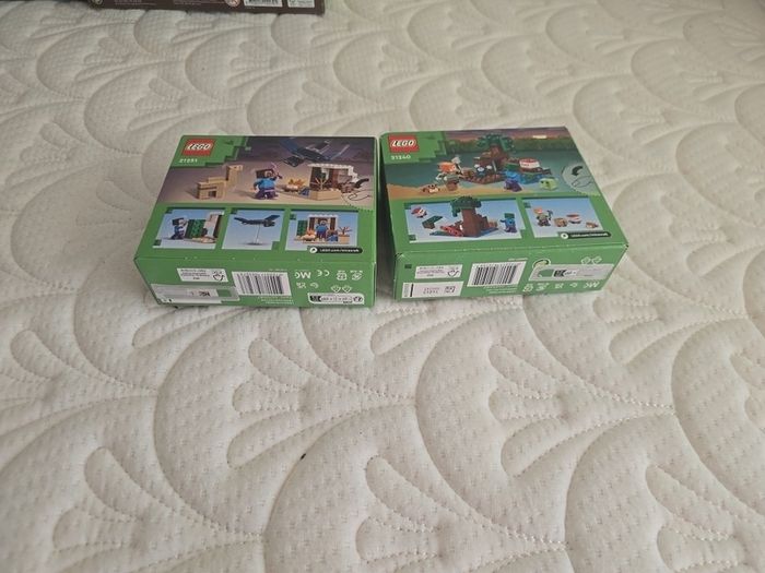 2 lego minecraft sets