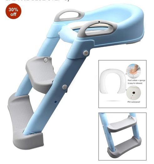 Classic Potty Training Toilet Ladder Seat
