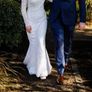 Rachel Gilbert Amabel Hand-Beaded Wedding Gown (Fits UK 10) Image 3