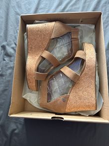 Ugg wedge mules