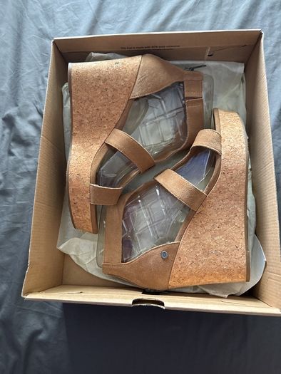 Ugg wedge mules