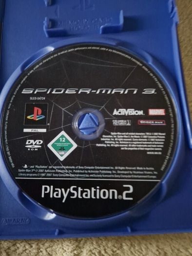 French Version Spider Man 3 PlayStation2 Ps2 Games Original