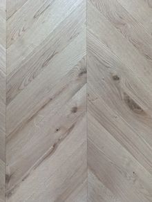 Oak Chevron Floor