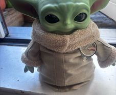 Baby Yoda doll