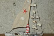Nautical Decorative Sailboat Ornament