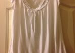 White Linea top