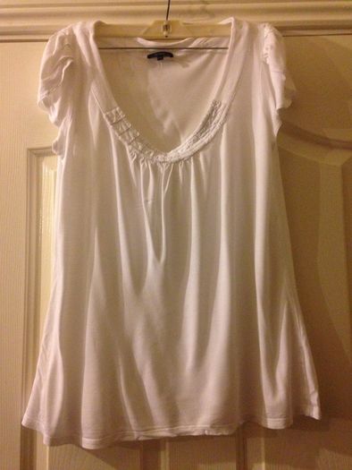 White Linea top