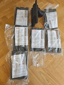 7 Roof Tile Vents - Klober Profile-Line 15 X 9 - Slate Grey