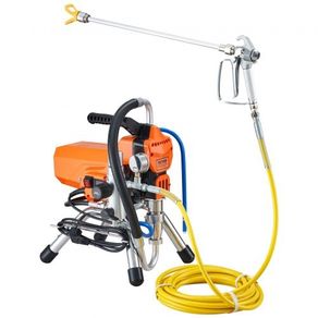Airless Paint Sprayer with High Pressure Hose, 2200W Wall Paint Gun, 3000PSI 2L/min Brushless Motor Included, for Interior and Exterior Painting, Fence