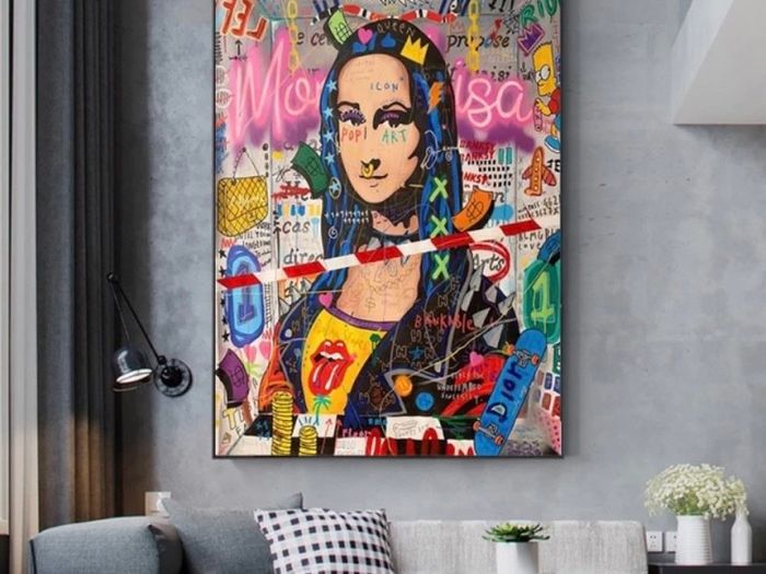 Art Poster DIY Mona Lisa Cross Stitch Diamond Embroidery