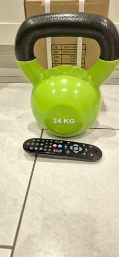 brand new 24kilo cast iron kettlebell