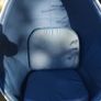 Vintage Italian chair leather interior. Image 3