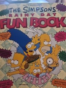 The Simpsons' Rainy Day Fun Book (paperback)