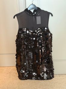 Black sparky dress (brand new with tags XS)