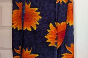 Vintage wrap around skirt - size M - beachwear or layering