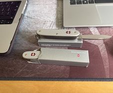 Two Victorinox Alox Farmer X