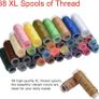 NEW SALE | 184 Pcs Premium Large Sewing Supplies with PU Case,38 XL Thread Spools,Scissors,Thimble,Threader,Needle,Suitable for Traveller,Adults,Kids,Beginner,Emergency,DIY and Home Button Repair Kit Image 5